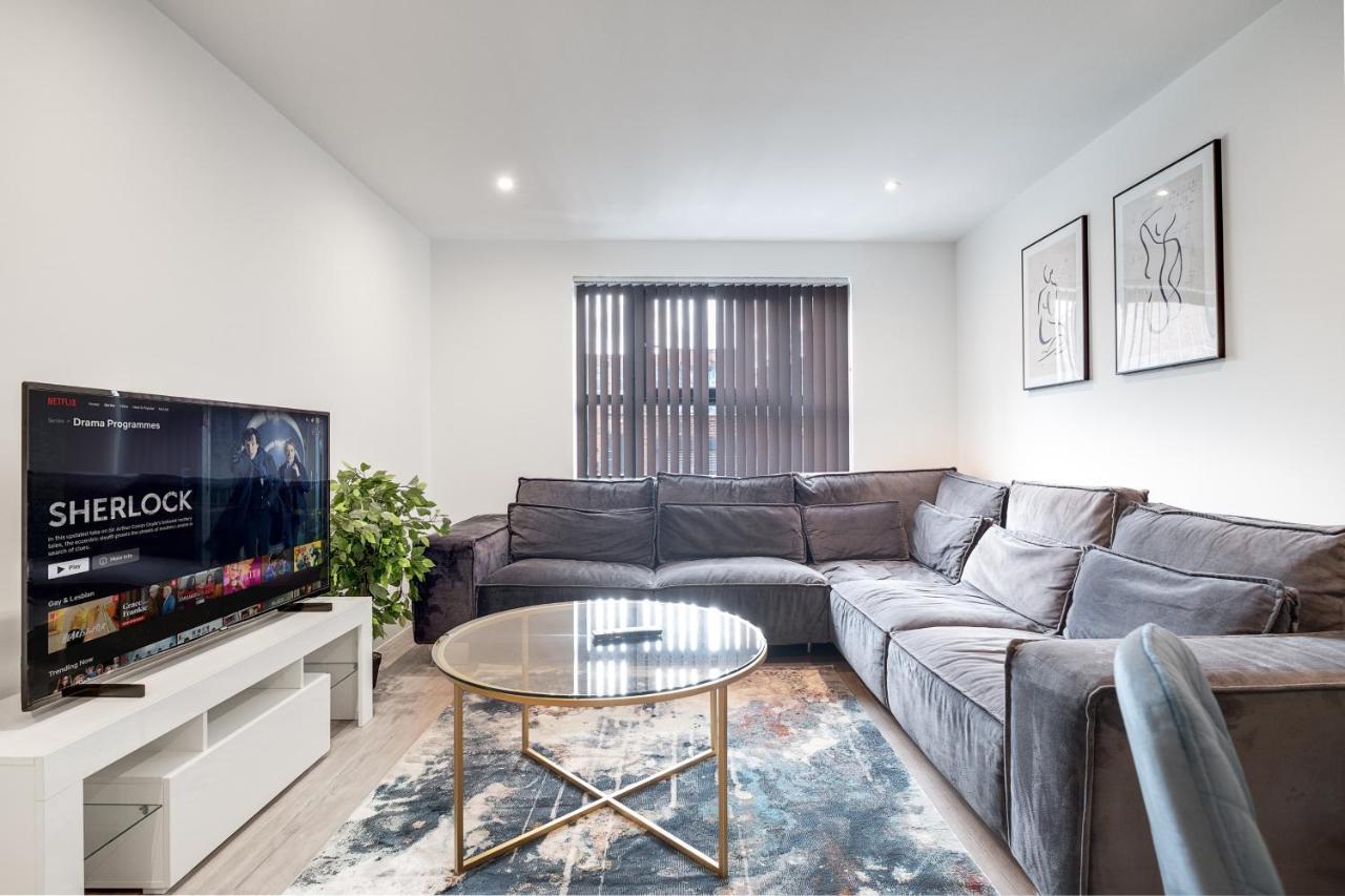 Ebra Stays - Choice Of 2 Or 3 Individual Beds - Luxury New Build Apartment ✪ City Centre, Digbeth ✓ Smart Tv'S & Large Corner Sofa - Birmingham Exterior photo